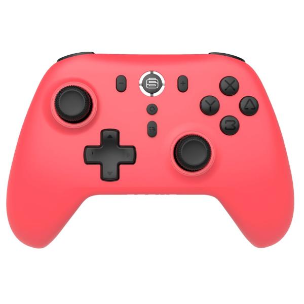 Control Inalámbrico Surge Pro Controller Hall Effect para Nintendo Switch 2 Switch PC y Móvil Rojo