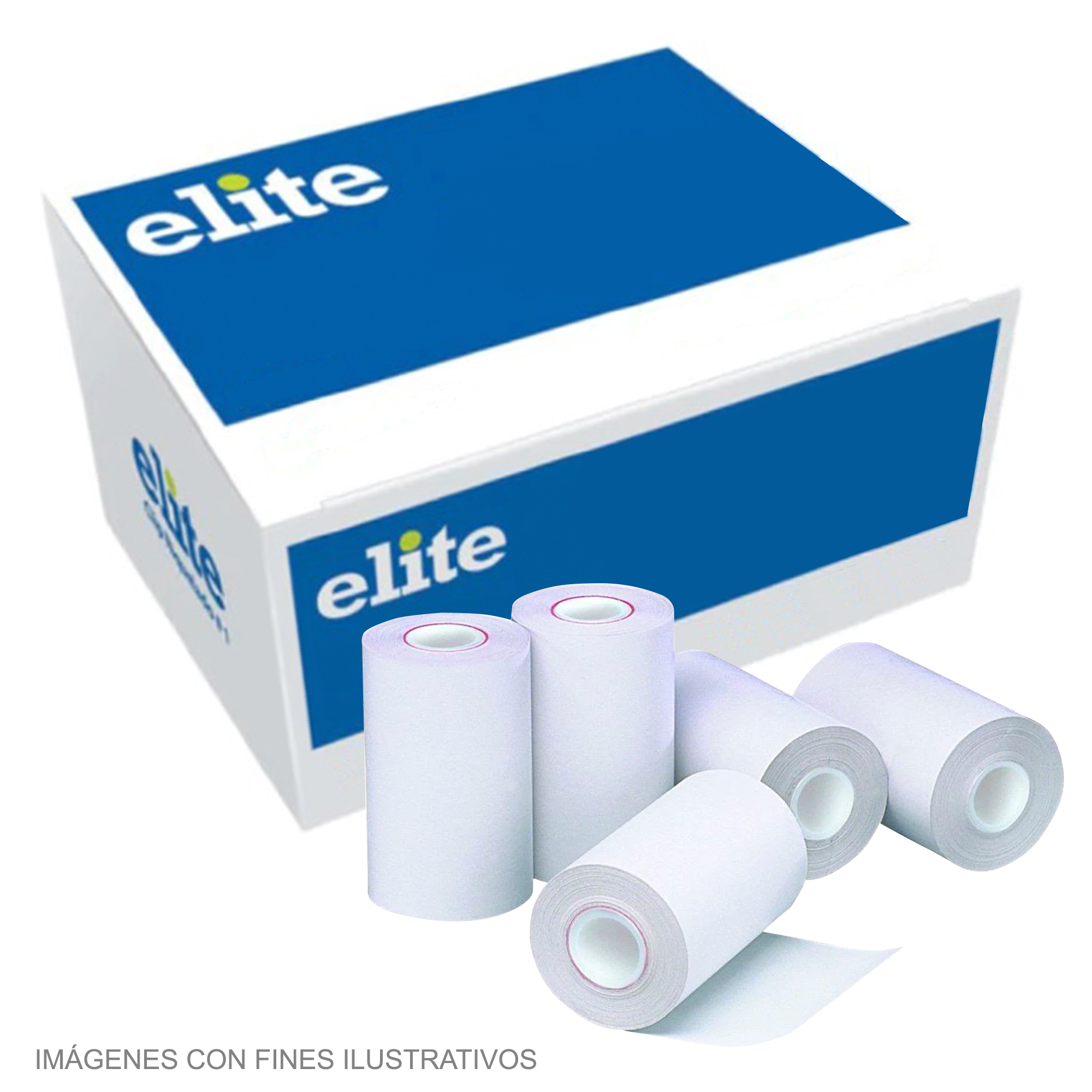 Rollo de Papel Térmico Elite T5760DF 57 X 60mm 100 Unidades