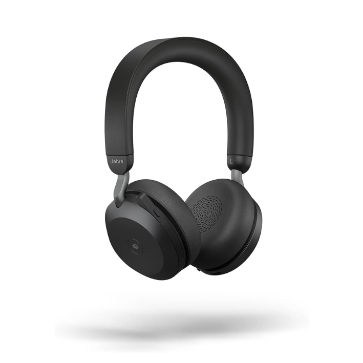 Audífonos Jabra Evolve2 75 UC Duo Bluetooth 5.2 ANC Avanzada USB-A 36h de Batería