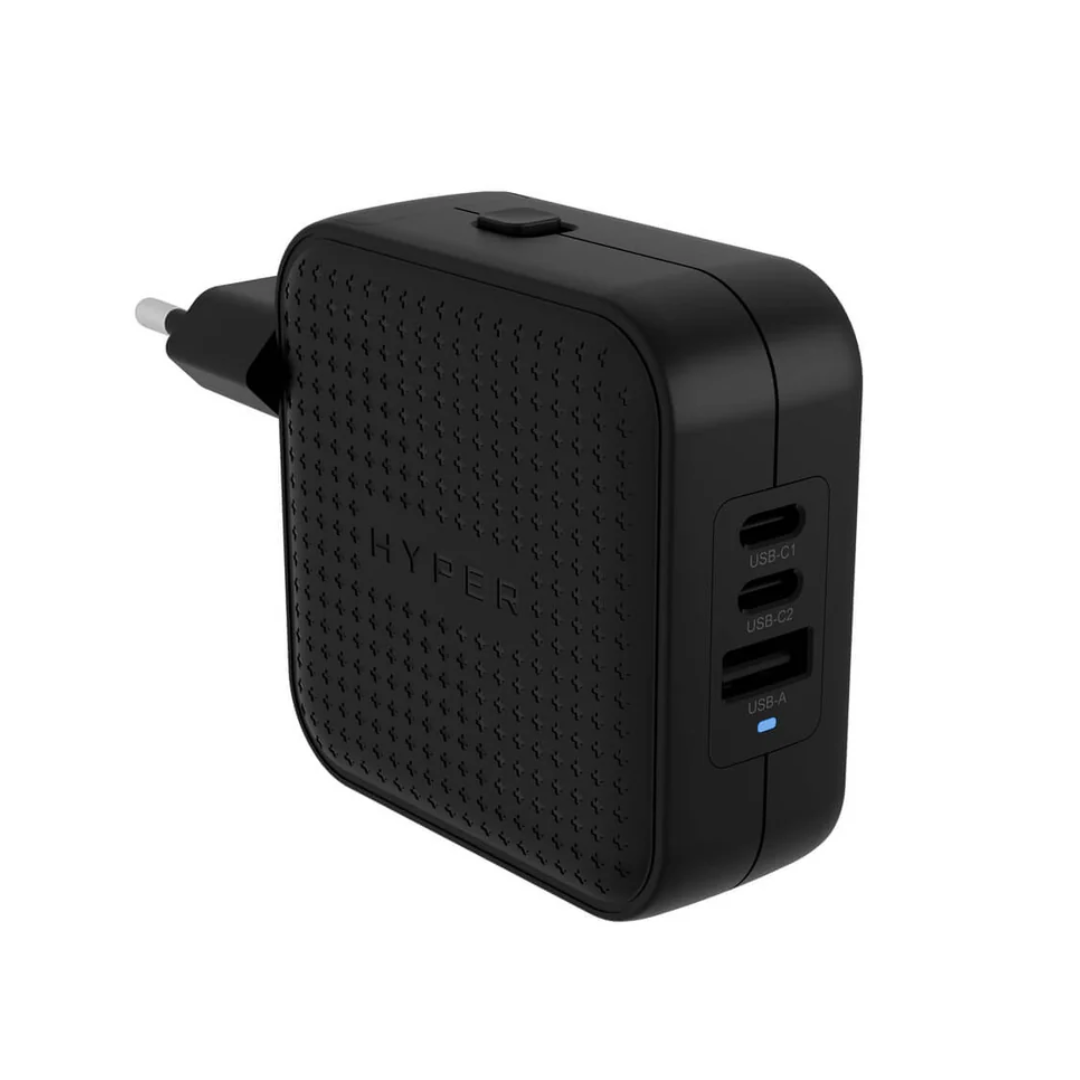 Cargador Targus HJ1003BKWWGL USB-C 70 W GaN Negro
