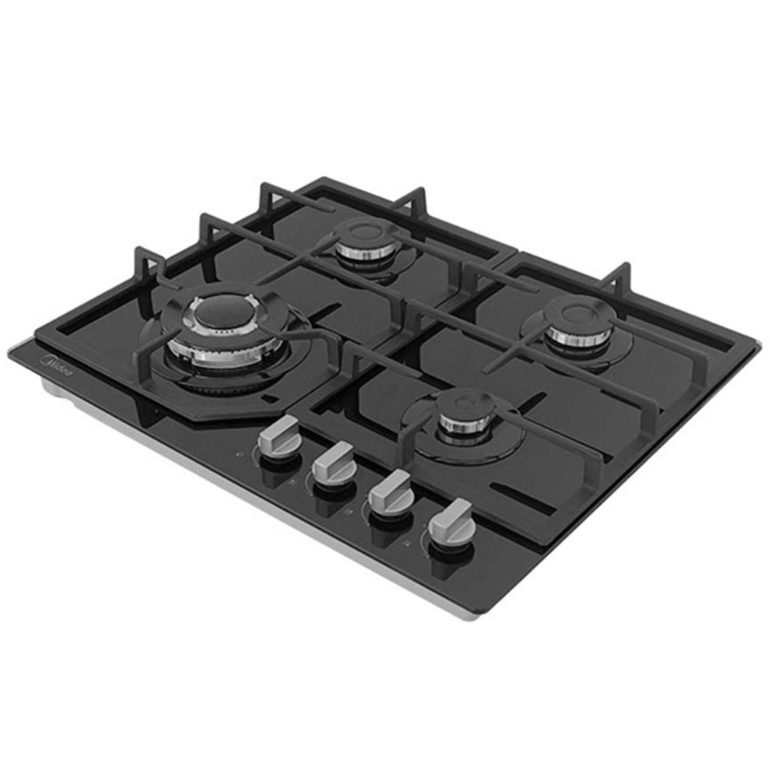 Cocina Midea MTGB24R3402GG Empotrable 24″ Gas Negro