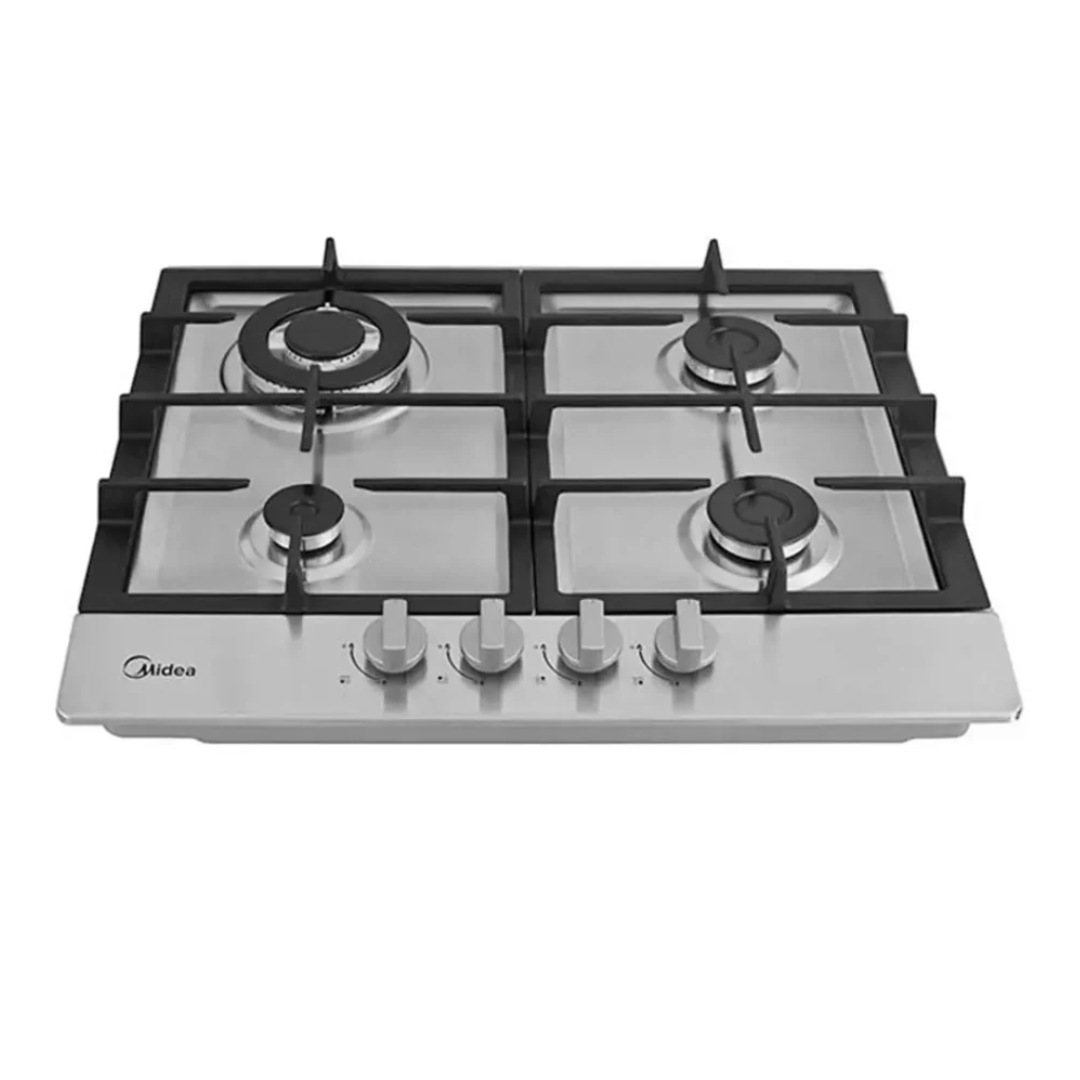 Cocina Midea MTGB24R3402GS Empotrable 24″ Gas Plateado