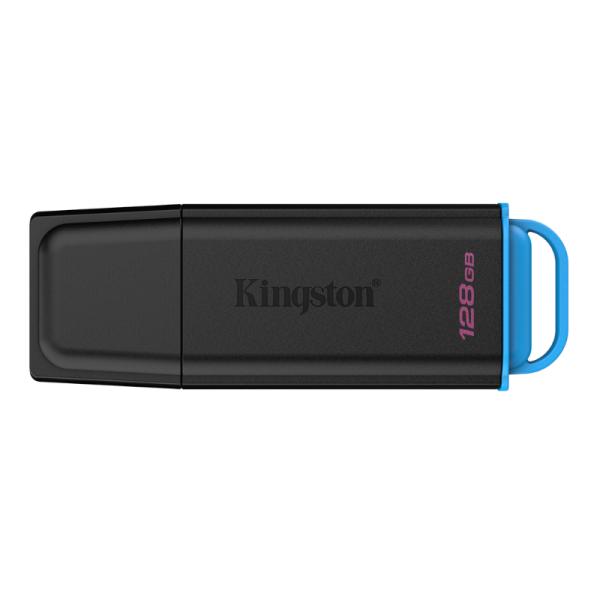 Kingston - USB flash drive - USB 3.2 Gen 1 - DataTraveler Black/Blue