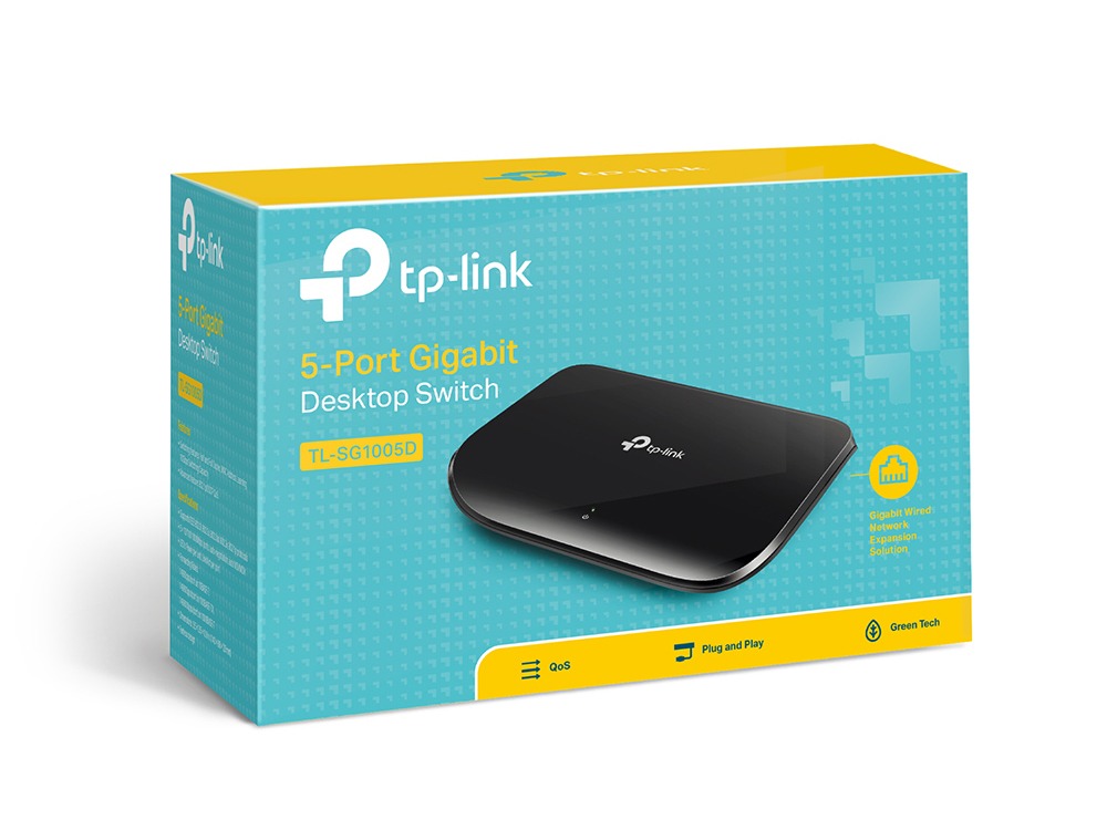 SWITCH TP-LINK 5 PORTS GIGA DESKTOP