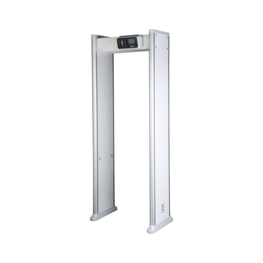 Arco Detector de Metales Dahua ISC-D118, 18 Zonas de Detección, Pantalla LCD de 3.5", 255 Niveles de Sensibilidad, Control Remoto IR y Puerto de Red RJ45