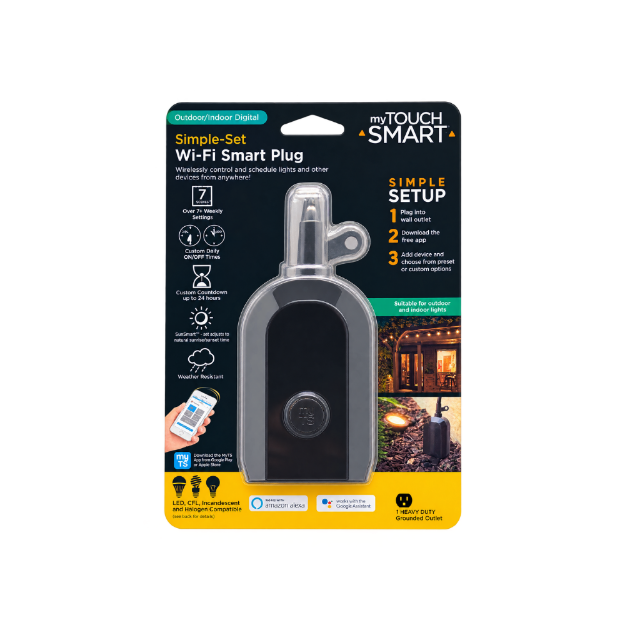 ENCHUFE INTELIGENTE PARA EXTERIORES CON WIFI 39845 GE