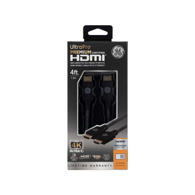 CABLE HDMI ULTRA PRO HIGH-SPEED 1.2MTS 48719-RF1 GE