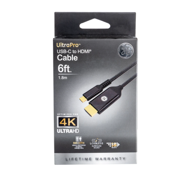 CABLE HDMI A USB-C 4K 1.8M 83722 GE