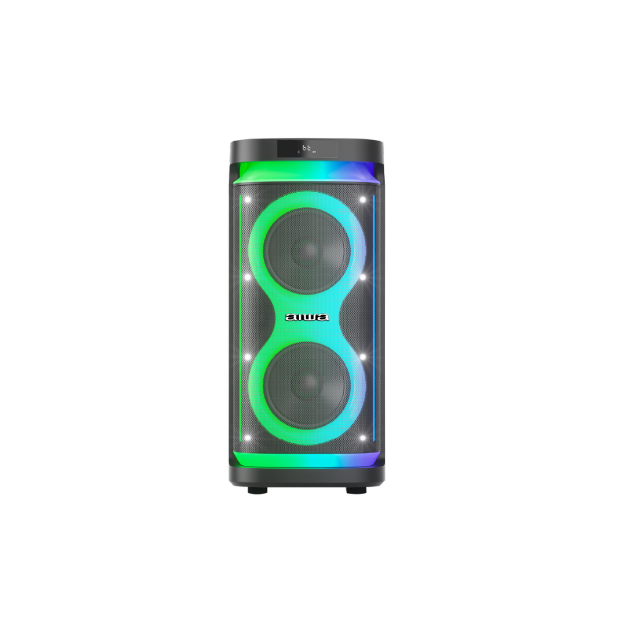 PARLANTE PORTATIL RECARGABLE CON LUZ 800 WATTS FM/BT/USB AWPOH5D AIWA