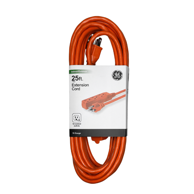 EXTENSION ELECTRICA ALTA RESISTENCIA 7.6MTS ANARANJADA 81148-DI1 GE
