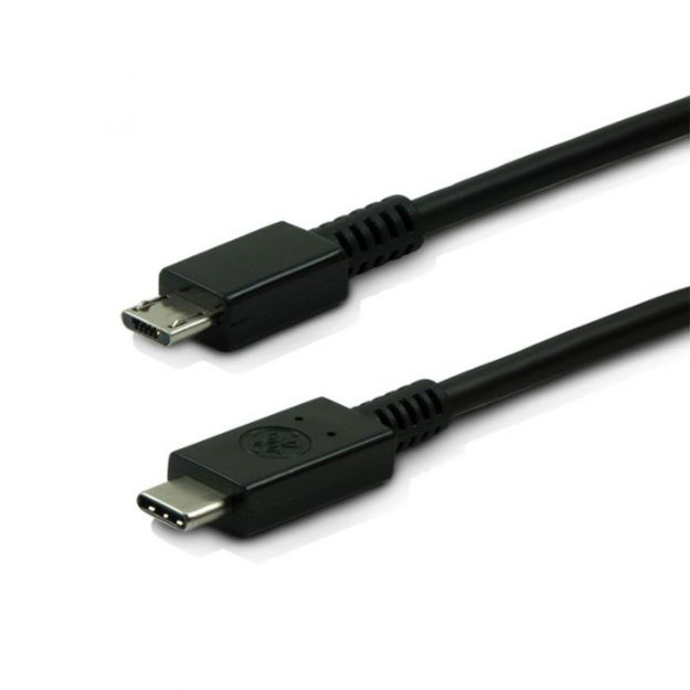 CABLE USB MICRO A USB C 1M NEGRO 33781 GE