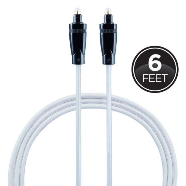 CABLE OPTICO TOSLINK CON ADAPTADOR PRO 1.8MTS 33533 GE