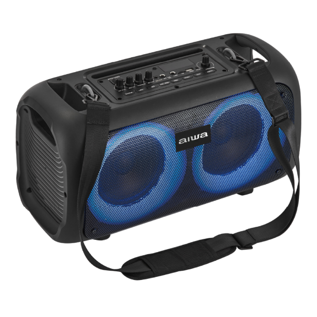 PARLANTE PORTATIL RECARGABLE CON LUZ 400W AWPOH35 AIWA