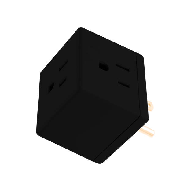 ADAPTADOR AC PARED 1 A 3 TOMAS CUBO 47494 CORDINATE