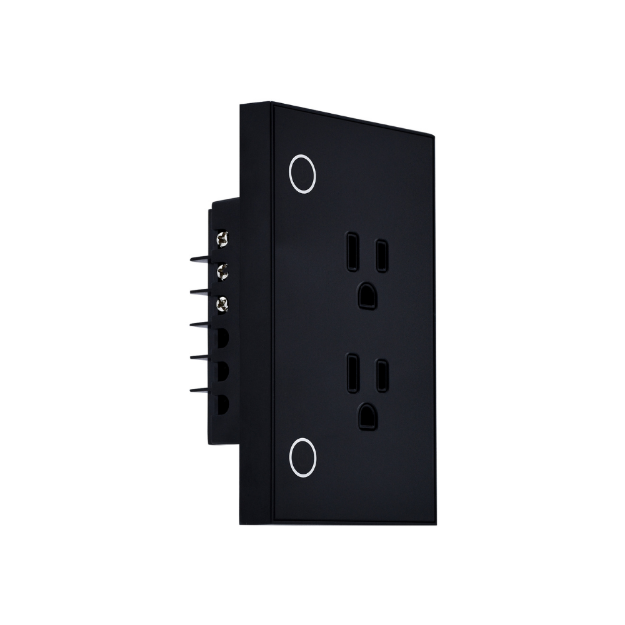 TOMA CORRIENTE INTELIGENTE DUAL CONNECT IOT NEGRO VTA-84568