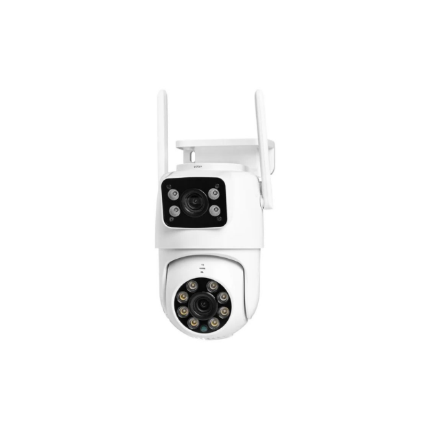 CAMARA INTELIGENTE CON MOVIMIENTO EXTERIOR DOBLE LENTE TWYX 3K VTA-84953