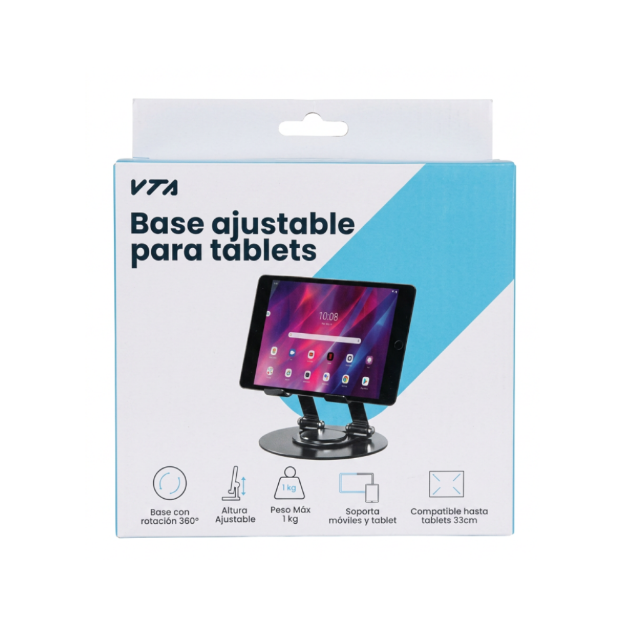 BASE PARA TABLTES Y SMARTPHONES AJUSTABLE VTA-81894 VTA