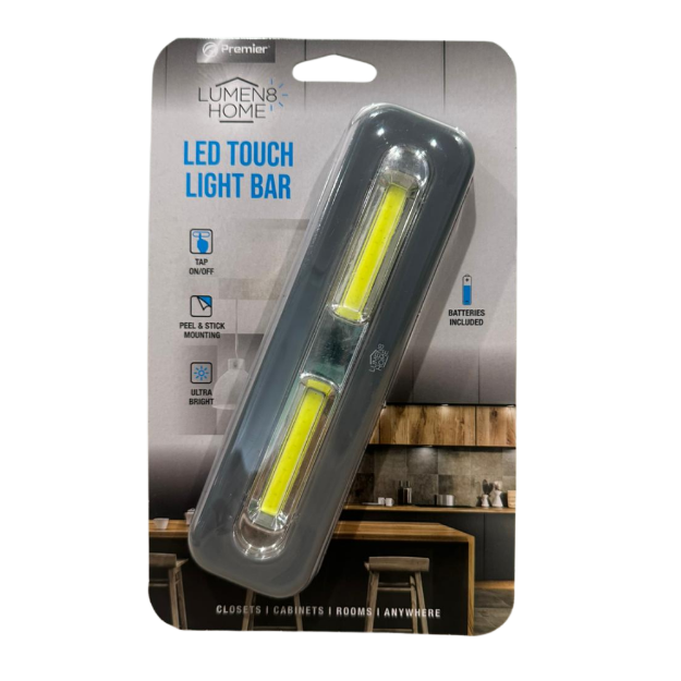 BARRA DE LUCES LED TACTIL INALAMBRICA DE BATERIAS LUMEN8HOME PLED55