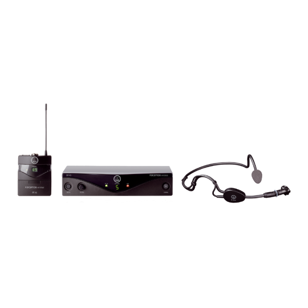 AKG WMS45PRO SPORTS MICROFONO INALAMBRICO DIADEMA 8 FRECUENCIAS