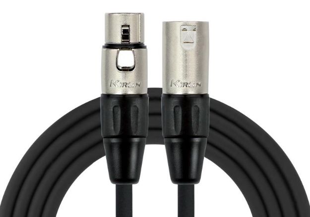 KIRLIN MPC-480PB 15MBK CABLE AUDIO XLR M A XLR H 15MTS PVC