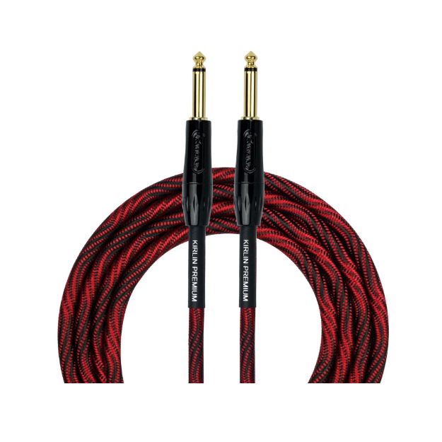 KIRLIN IWB-201BFG WBR CABLE AUDIO 1 4 A 1 4 6MTS TELA NEGRO - ROJO