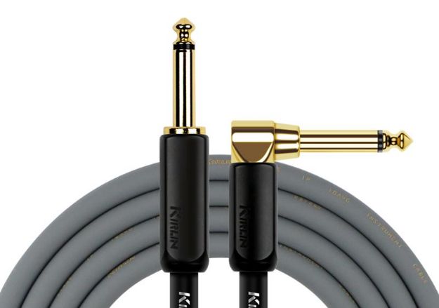 KIRLIN IP-182BEGL GA CABLE AUDIO 1 4 A 1 4 L 6MTS PVC GRIS