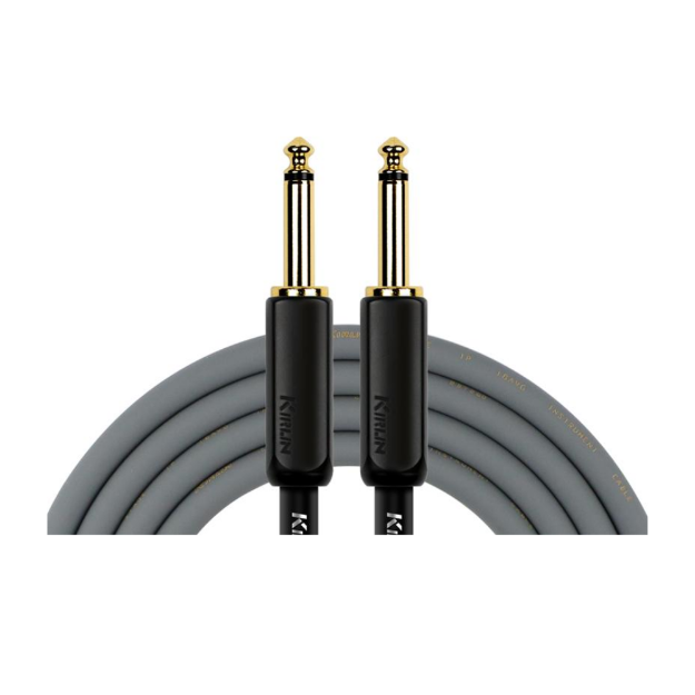 KIRLIN IP-181BEG GA CABLE AUDIO 1 4 A 1 4 6MTS PVC GRIS