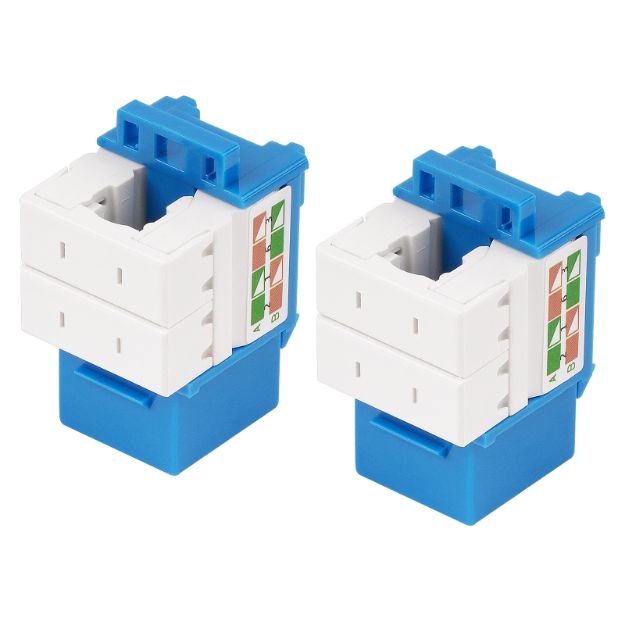 CONECTOR JACK MODULAR CAT 6 KEYSTONE AZUL BM-KJ-CAT6-BL NIPPON