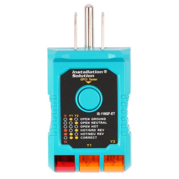 TESTER DE POLARIDAD CON PRUEBA FALLA TIERRA IS-110GF-ET NIPPON