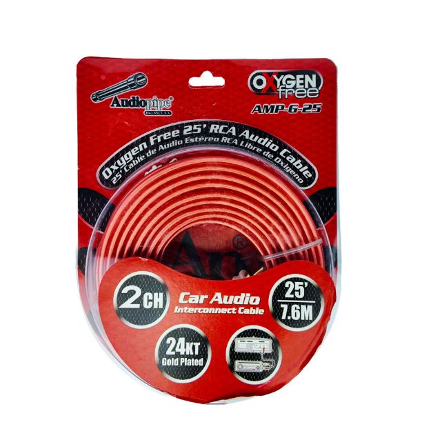 CABLE RCA - RCA AMP-G-25 4 5M AUDIOPIPE