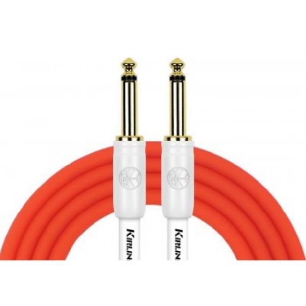 KIRLIN IP-221GMG 6M RDE CABLE PREMIUM INSTRUMENTO 1 4 A 1 4 6 MTS ROJO PVC