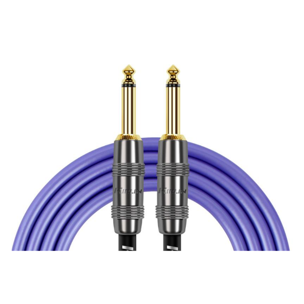 KIRLIN IP-221GMG 6M BLE CABLE PREMIUM INSTRUMENTO 1 4 A 1 4 6 MTS AZUL PVC