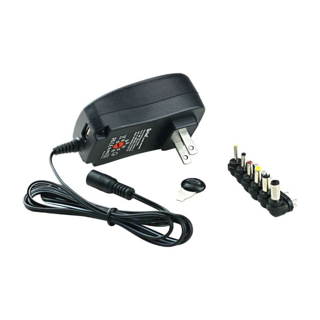 ADAPTADOR DE CORRIENTE 2.0AMP CON USB 30W DVSW-2002BL NIPPON