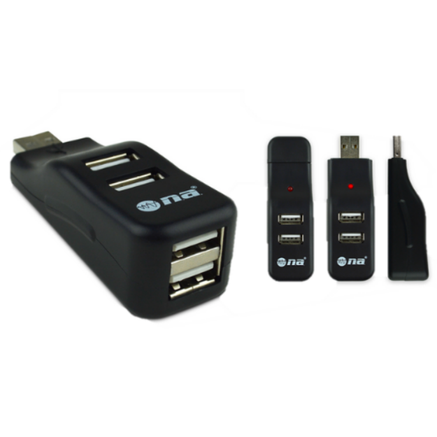 HUB USB 4 PUERTOS BL-IBM-254USB NIPPON