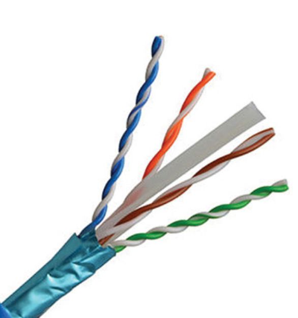 ROLLO CABLE CAT6 UTP 305MTS AZUL INDOOR 0.57 MM/CCA 4 PARES TRENZADO CAT6-2-UTP4GBLUE NIPPON