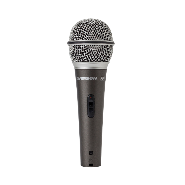SAMSON Q6 MICRÓFONO DE MANO DINÁMICO C/SWITCH CABLE/PRENSA