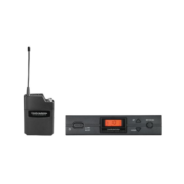 AUDIO TECHNICA ATW-2110BI SISTEMA INALAMBRICO RECEPTOR Y BODY PACK SERIE 2000 SIN MICROFONO