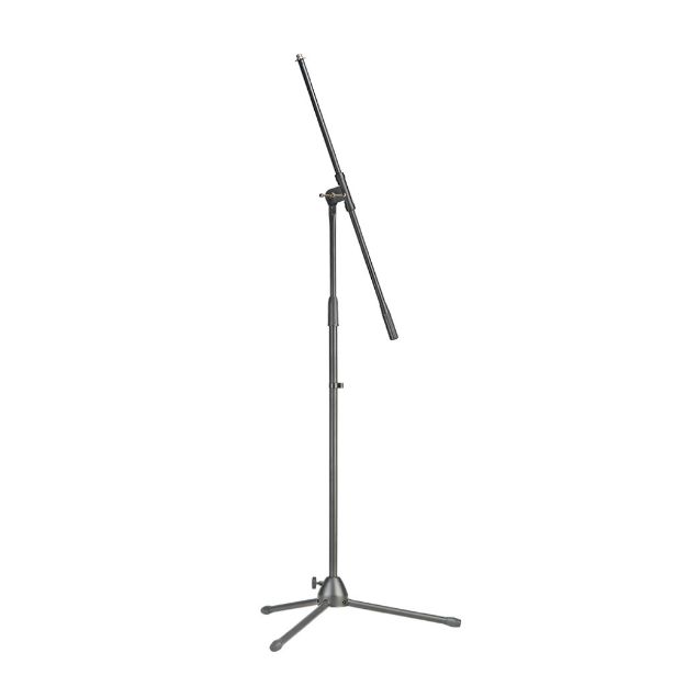 PEDESTAL PARA MICROFONO CON BOOM MIS-08222BK STAGG