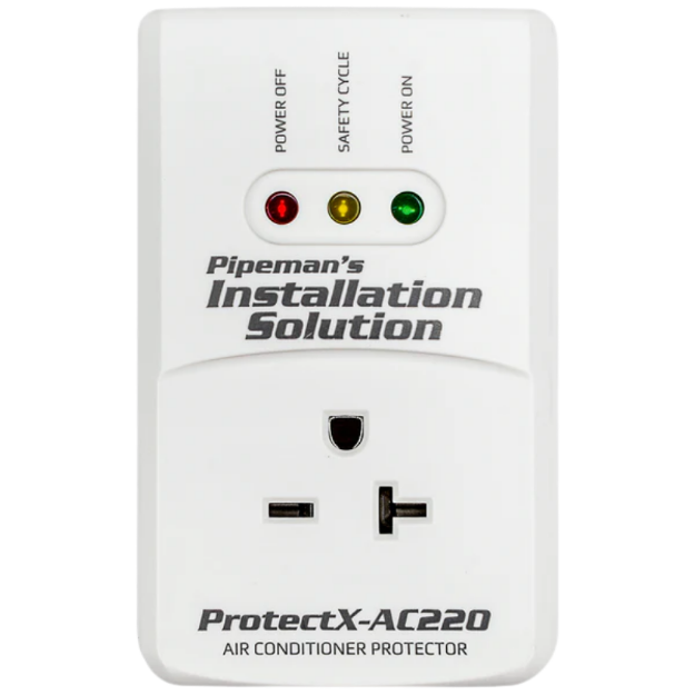 PROTECTOR DE PICOS 1 TOMAS 3600W 220AC CON RETARDO LINEA BLANCA PROTECTX-AC220 NIPPON