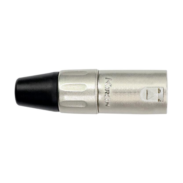 KIRLIN 3213 X1P CONECTOR XLR MACHO PLATEADO