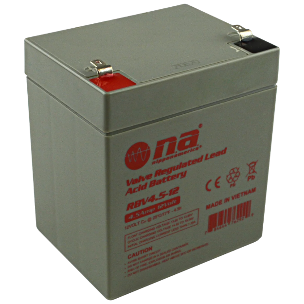 BATERIA SECA RECARGABLE 12V/4.5A RB4.5-12 NIPPON