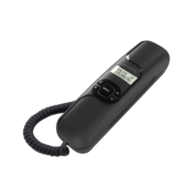 TELEFONO ALAMBRICO PARED/MESA ID LLAMADA NEGRO TEMPORIS-16 ALCATEL