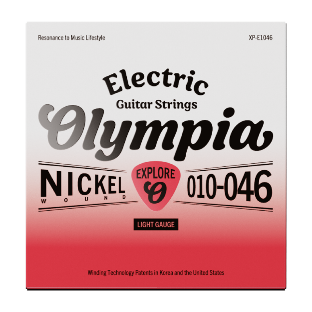 OLYMPIA EXPLORE XP E1046 CUERDAS PARA GUITARRA ELECTRICA ENTORCHADO NIQUEL 010-046