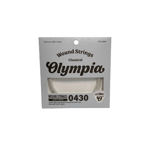 OLYMPIA PERFORMANCE PLUS PP S C0430 N CUERDA INDIVIDUAL ENTORCHADO PLATA 0430
