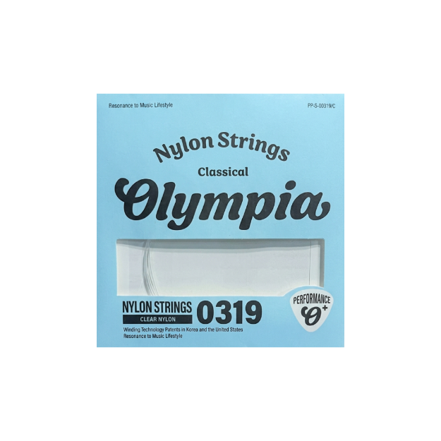 OLYMPIA PERFORMANCE PLUS PP-S-C0319/C CUERDA INDIVIDUAL NYLON TRANSPARENTE 0319