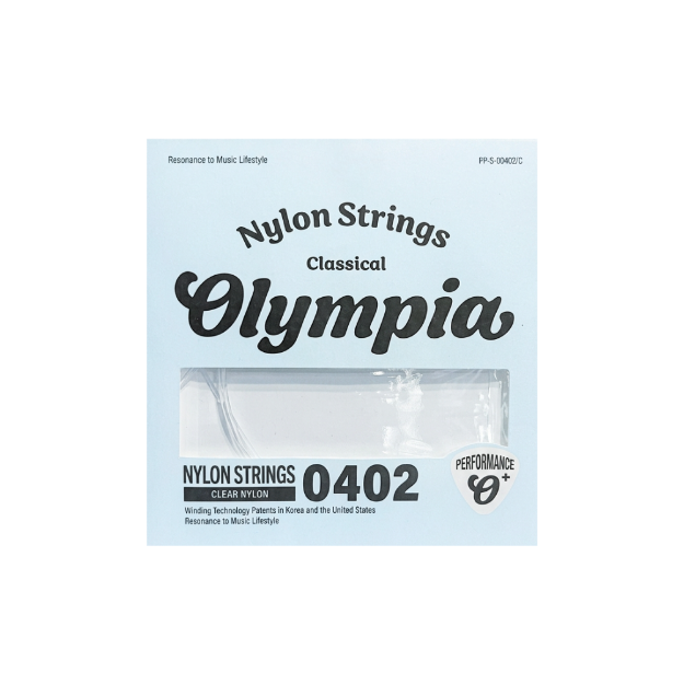OLYMPIA PERFORMANCE PLUS PP-S-C0402/C CUERDA INDIVIDUAL NYLON TRANSPARENTE 0402