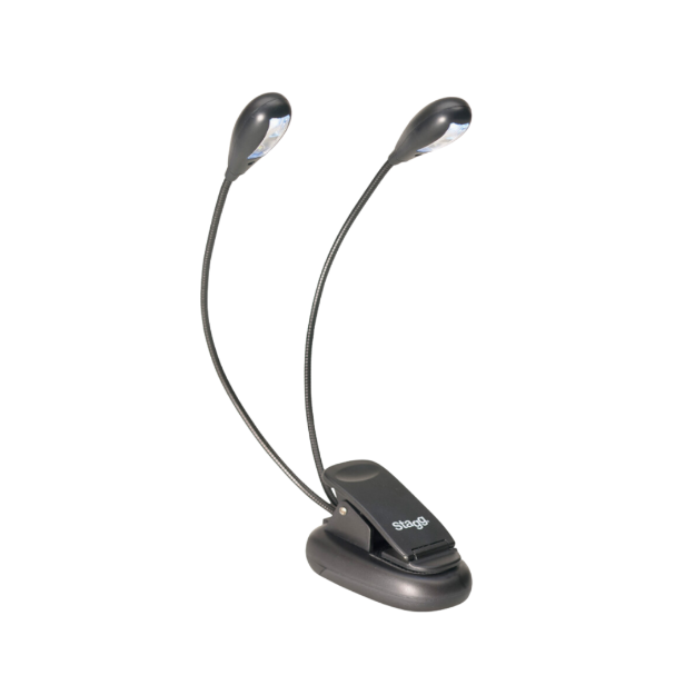STAGG MUS-LED 4 LUZ LED DOBLE PARA ATRIL DE PARTITURAS