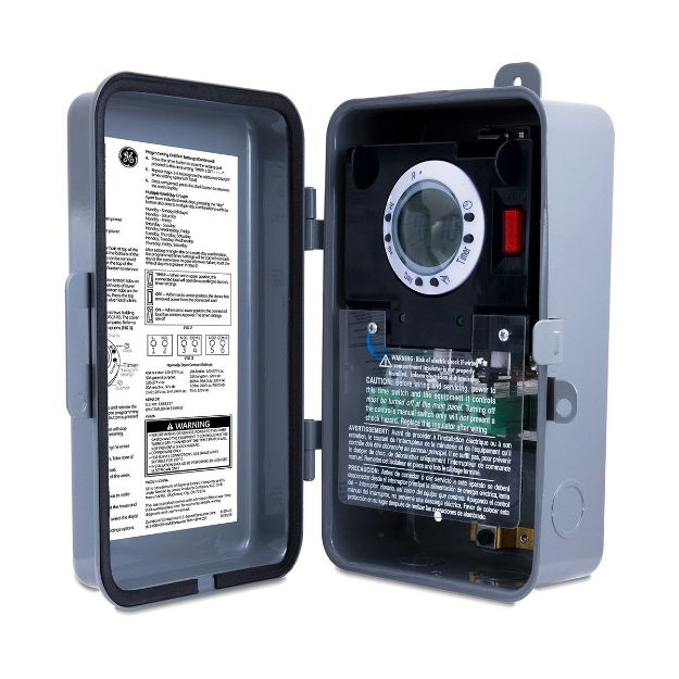 TIMER DIGITAL INDUSTRIAL CAJA NEMA 3R 2HP 46537 GE