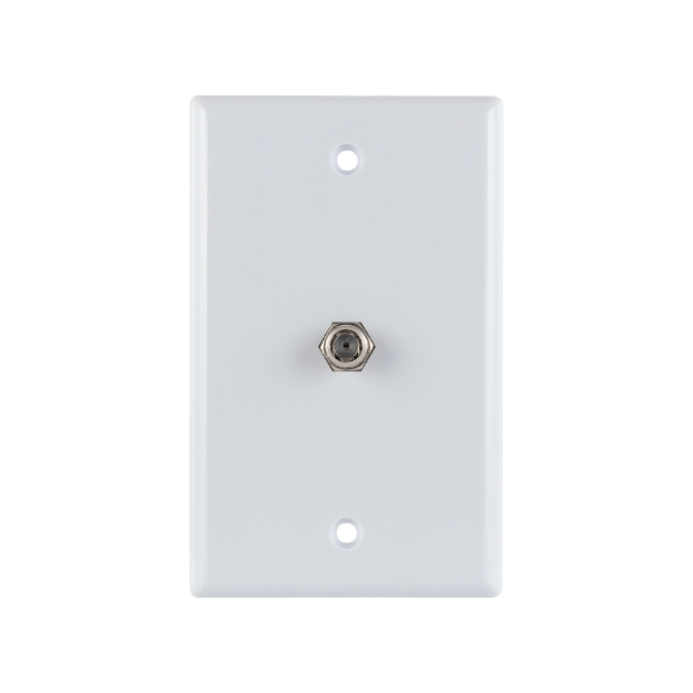 PLACA DE PARED PARA CABLE COAXIAL SINGLE COAX 40050 GE