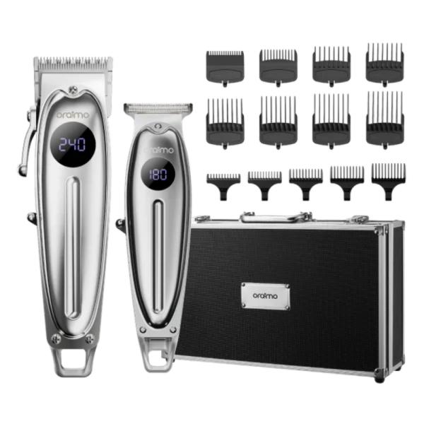Kit de Cortadora y Afeitadora Oraimo Smart Barberkit 14 Peines